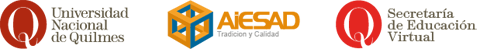 Logotipos UNQ - AIESAD - SEV